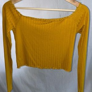 Off the shoulder shirt